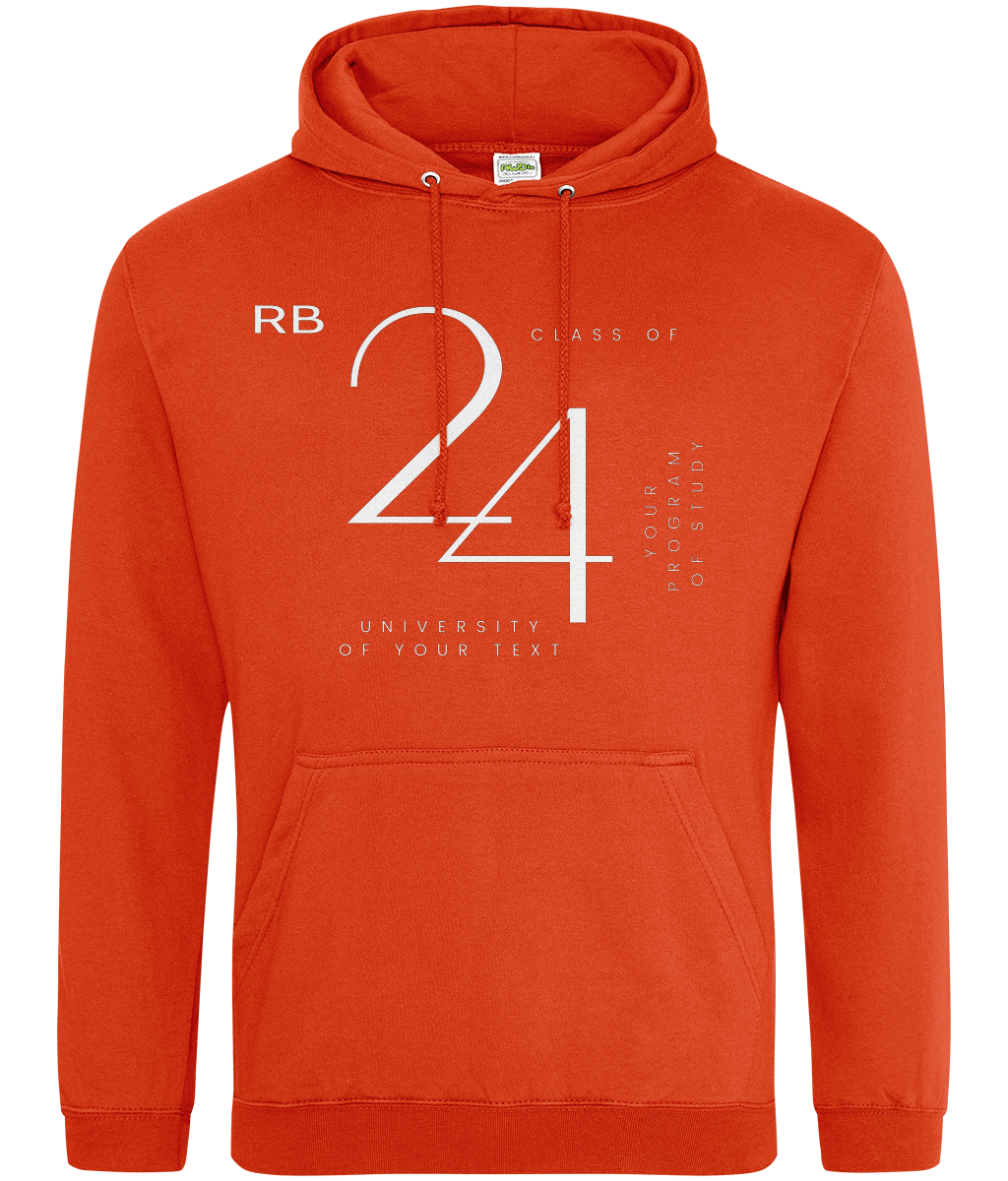 Fully Customized Vertical Design Hoodie